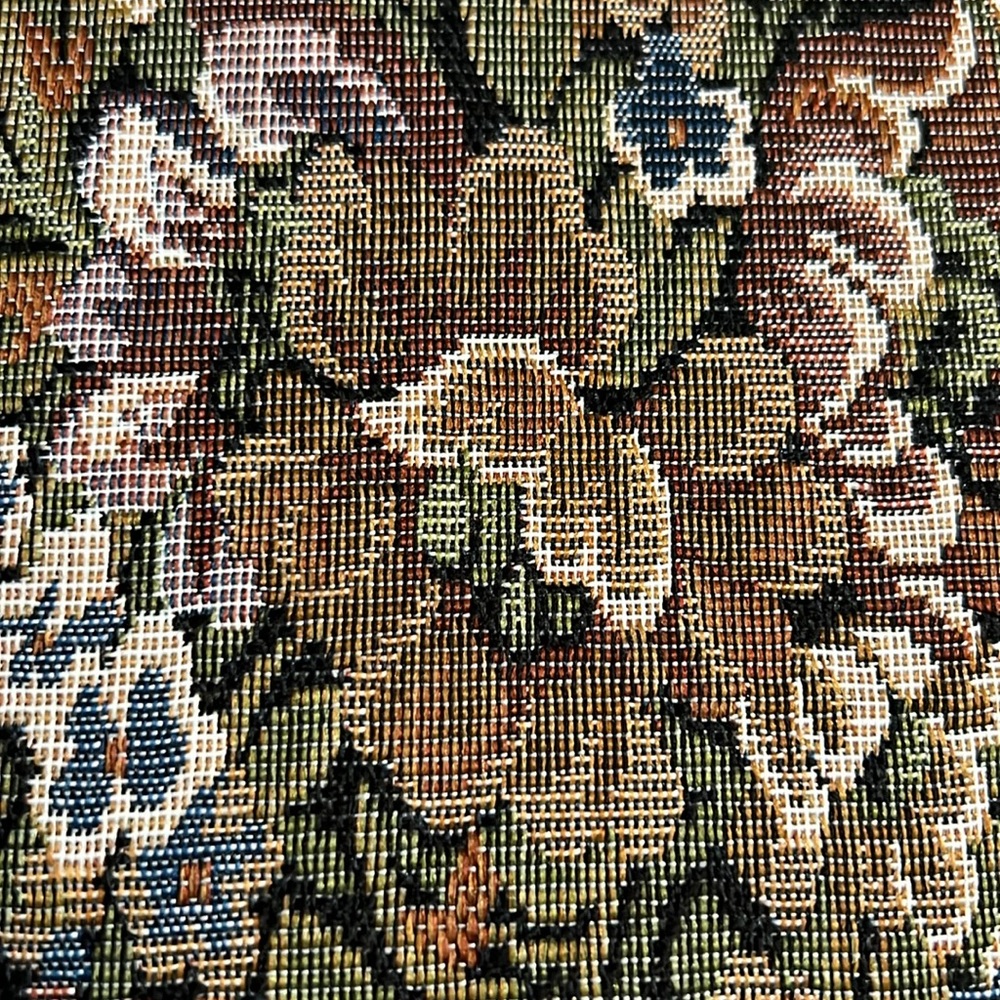 Floral attache case bag . 17.2” X 2.5” X 12.3” - Picture 3 of 16